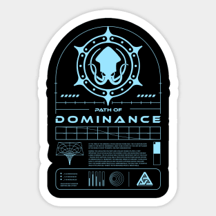 Dominance faction - Anachrony Board Game Sticker